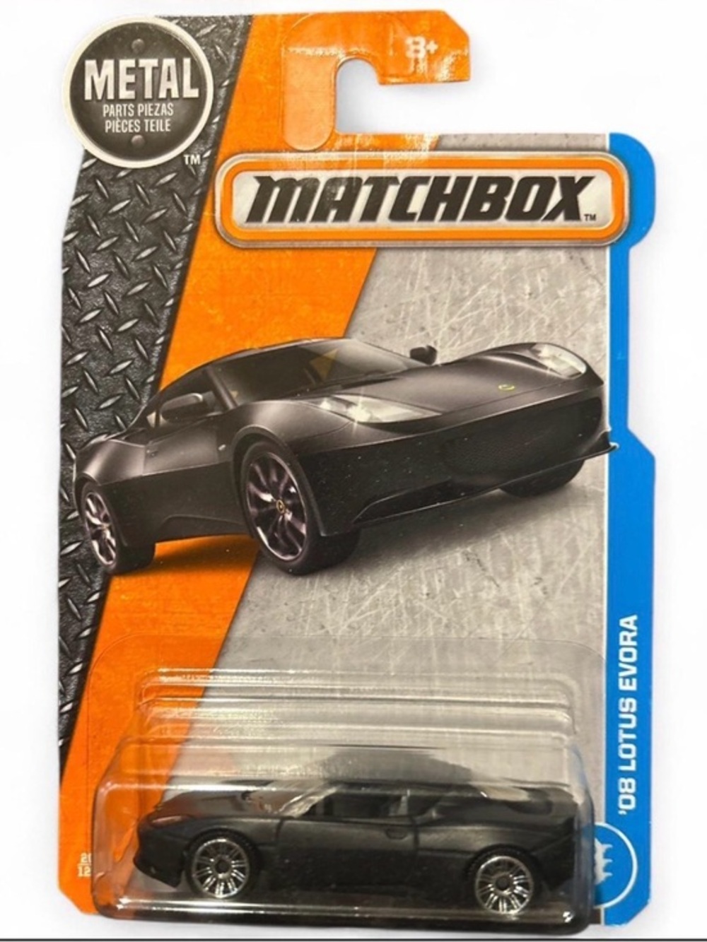 Matchbox '08 Lotus Evora Black Die-Cast Toy Car